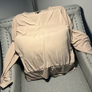 Alfani tan women’s stretch dress shirt